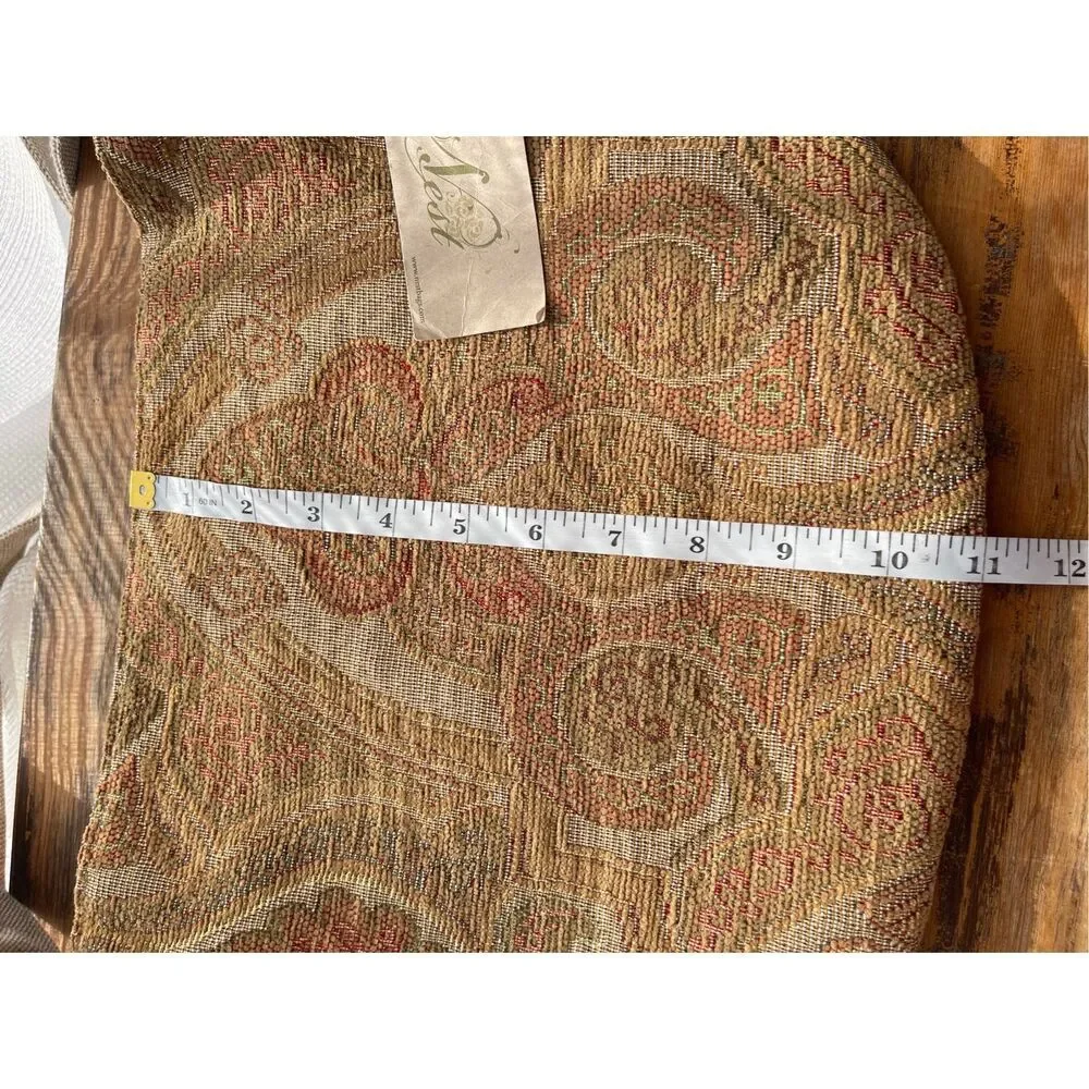 Nest Tapestry Shoulder‎ Bag Tan Red OS NWOT